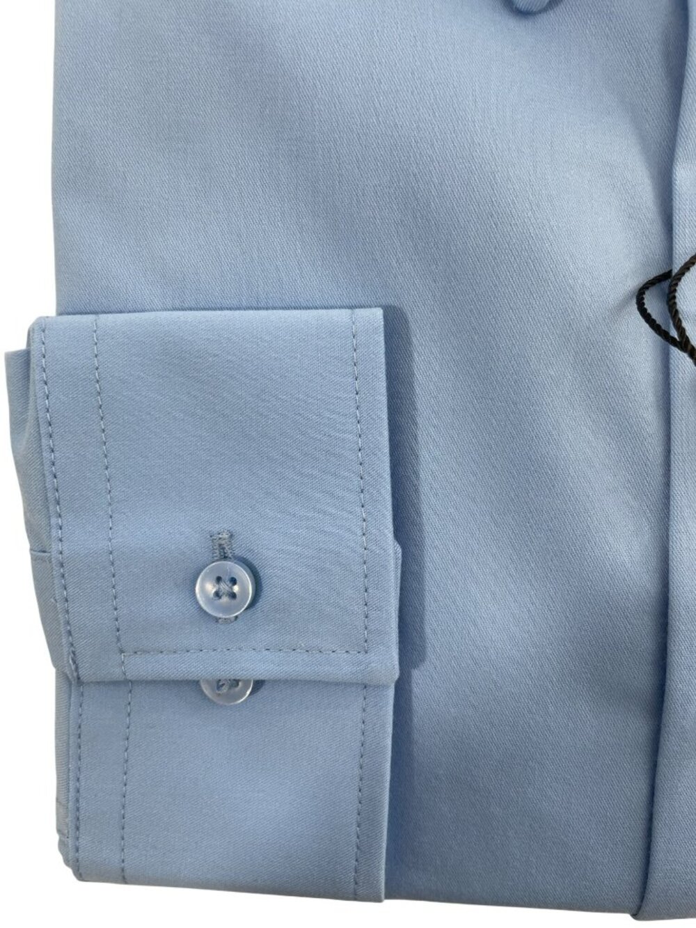 Tailored Athlete Muscle Fit Dress Shirt Mid Blue Men's Size Small MSRP$138 NWT - Picture 5 of 7